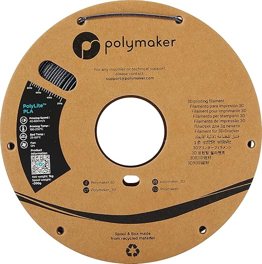 Polymaker Glitter PLA Filament 1.75mm, Galaxy Blue PLA 3D Printer Filament 1kg - Image 7