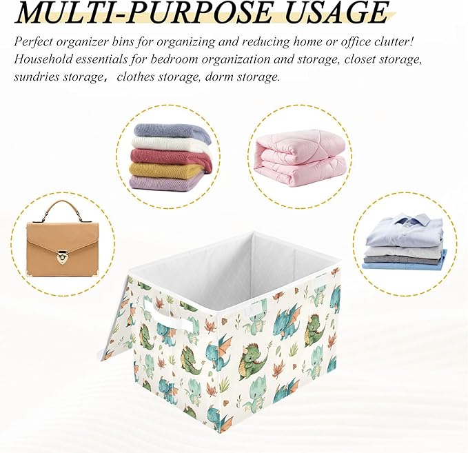 xigua Dragon Watercolor Storage Bins - Image 7