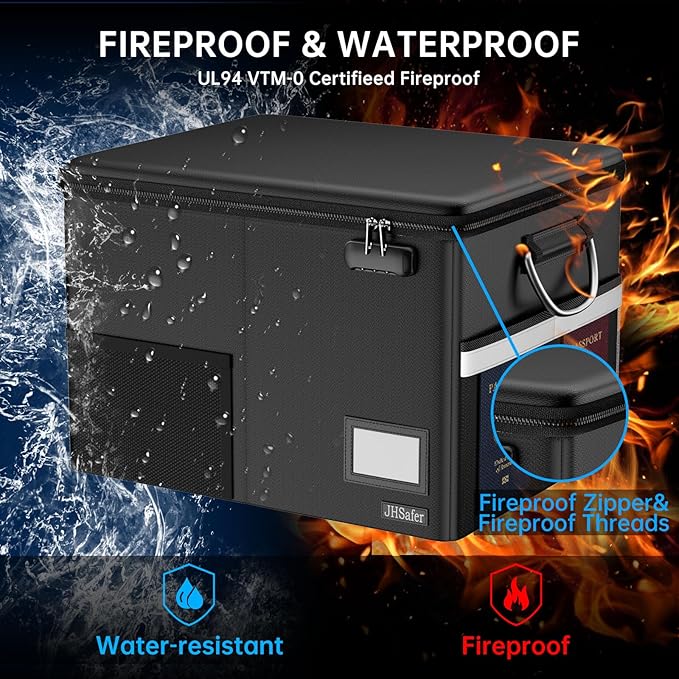 5200℉ Fireproof Document Box - Image 3