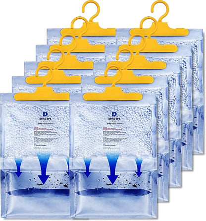 Dry & Dry 10 Pack Premium Moisture Absorbers by DryDry