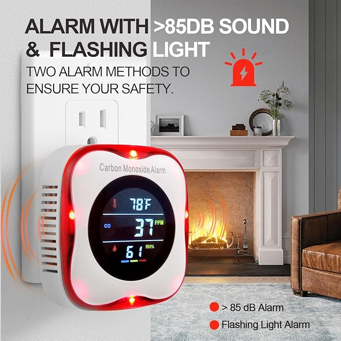 Plug-in Carbon Monoxide Detector - Image 4