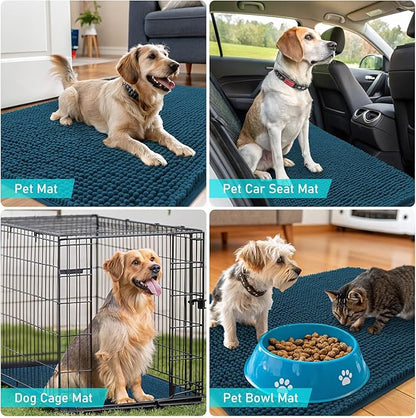 OLANLY Dog Door Mat for Muddy Paws 70x24, Absorbs Moisture and Dirt, Absorbent - Image 7