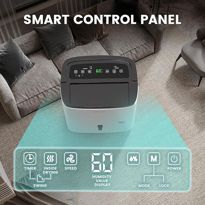 Kesnos 120 Pints 2025 Energy Star Dehumidifier - Image 3
