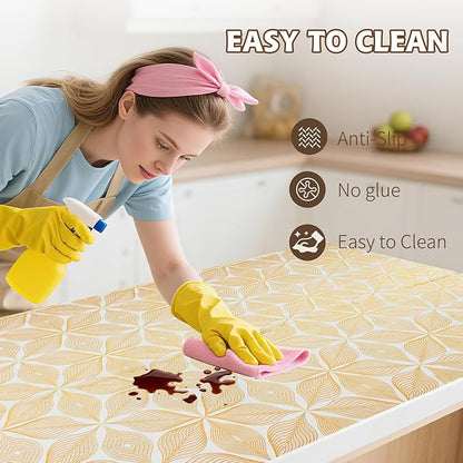 Drawer and Shelf Liner for Kitchen Cabinet, Non-Adhesive Waterproof Drawer - Image 8
