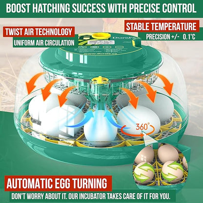 Dural's DX5® | Professional 18 Egg Incubator - Image 3