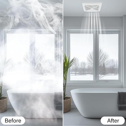 50CFM Ceiling Bathroom Exhaust Fan: Vent Fan - Image 7