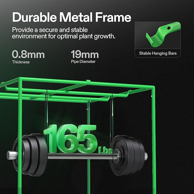 VIVOSUN S558 5x5 Grow Tent - Image 5