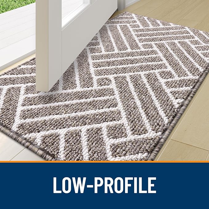 OLANLY Indoor Door Mat, 40x32 Inch, Dirt Resistant and Absorbent, Non-Slip - Image 4