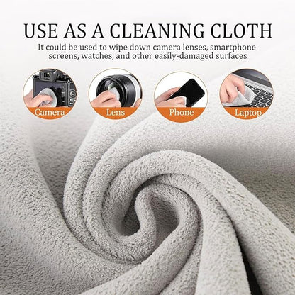 2 Pack Camera Protective Wrap, Lens Protector, Magic Self-Adhesive Cloth - Image 5