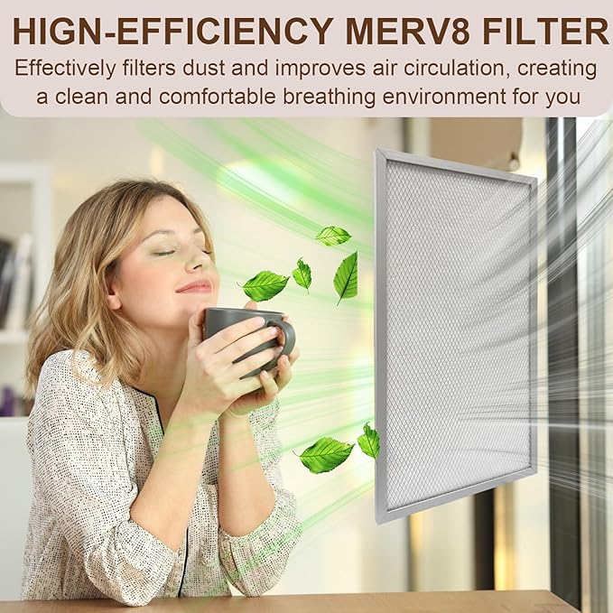 2 Packs MERV-8 Dehumidifier Filter Sets Replacement - Image 7