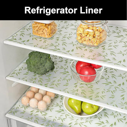 Cooyes Shelf Liners for Kitchen Cabinets Refrigerator Liners Waterproof & - Image 4