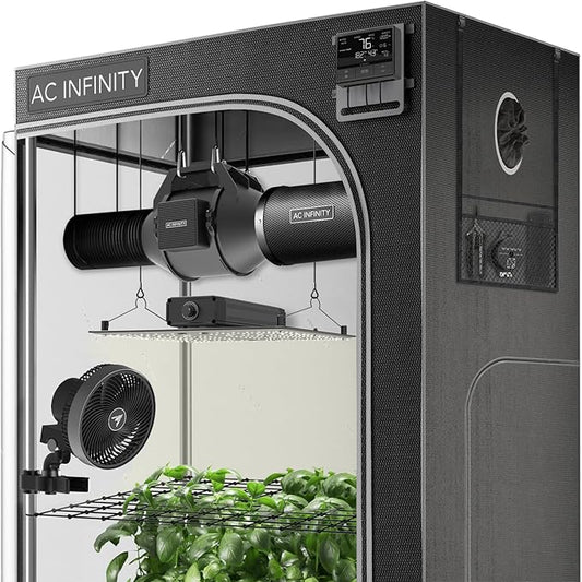 AC Infinity Advance Grow System 3x3, 3-Plant Kit, WiFi-Integrated Grow Tent Kit by ACInfinity