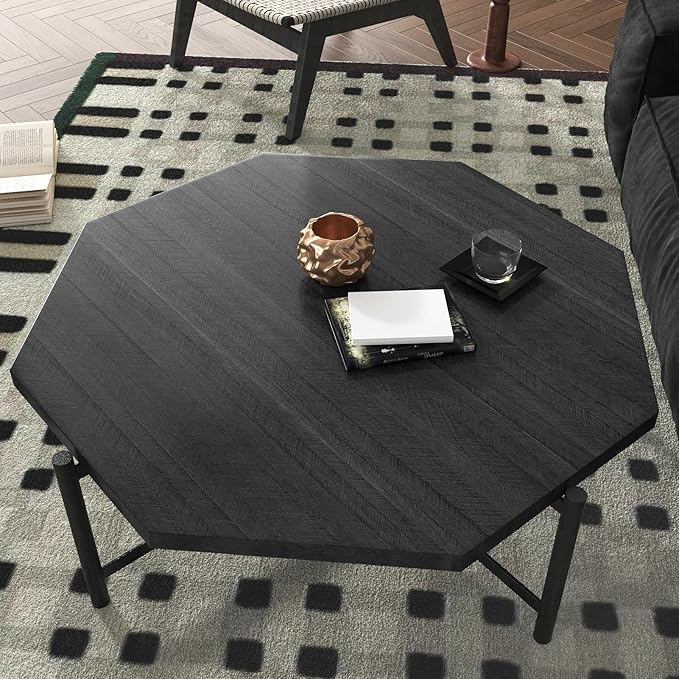 WESTICK Wood Contact Paper Peel and Stick Countertops Waterproof Black Wood - Image 3