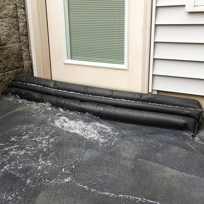 Quick Dam Water Activated 5ft Flood Barrier, Reusable Water Absorbers - Image 10