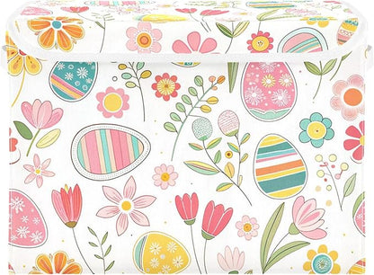 xigua Easter Flower Eggs Storage Bins by LLCxigua