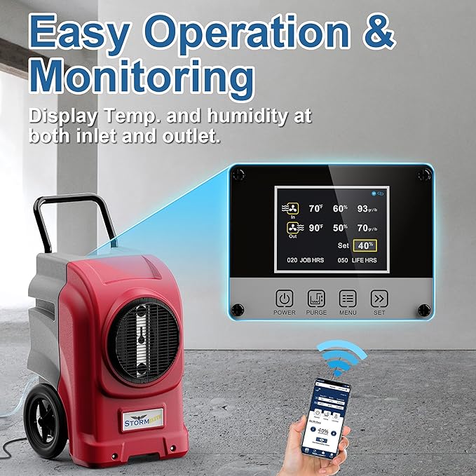 AlorAir 270 Pints Commercial Dehumidifiers - Image 2