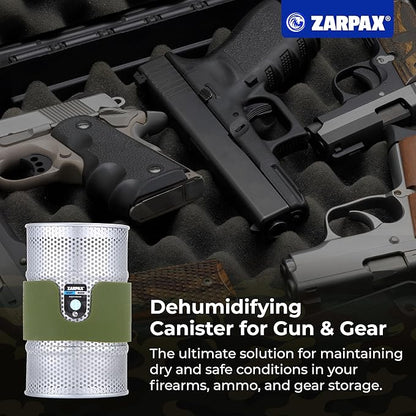 Premium 7oz Desiccant Canister for Gun Safe – Reusable Gun Safe Dehumidifier Can - Image 4