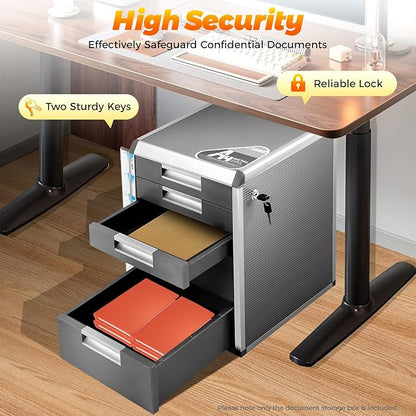 Metal Drawer Box, Luminium Alloy File Organiser - Image 4