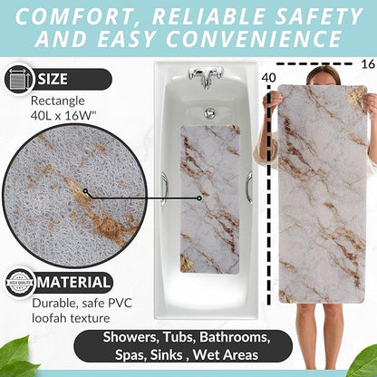 Non Slip Bathtub Mat Shower Mat - Image 3