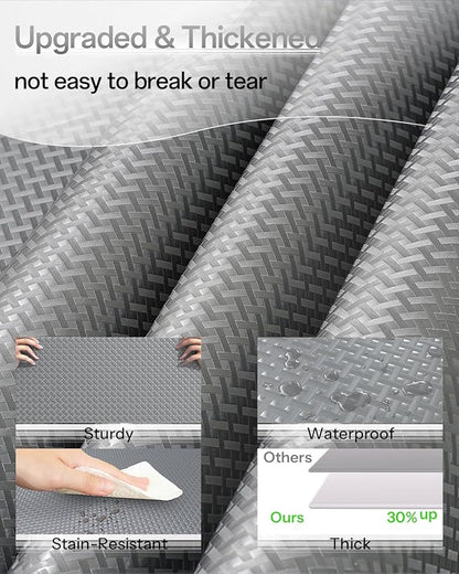 Shelf and Drawer Liner for Kitchen Cabinet, Non-Adhesive 24in x 120in - Image 2