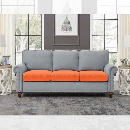 Fuloon Waterproof Couch Cushion Covers, Stretch Sofa Seat Cushion Slipcovers - Image 8