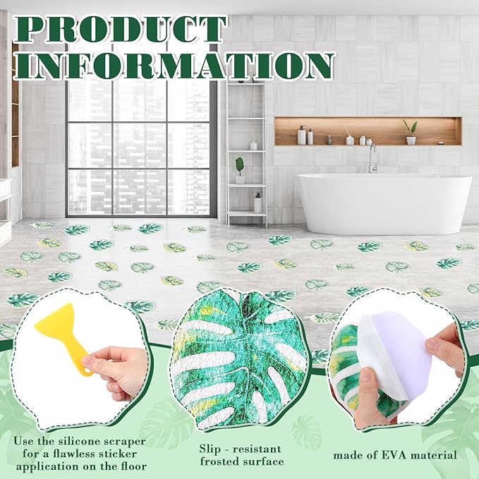 32 Pcs Cute Non Slip Bathtub Stickers - Image 7