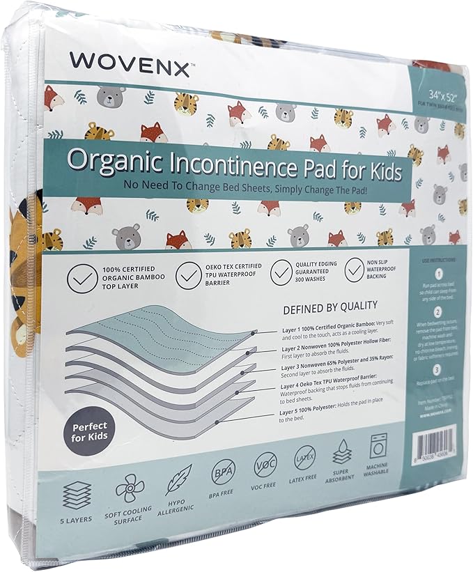 Organic Incontinence Pads for Kids & Toddlers - Image 2