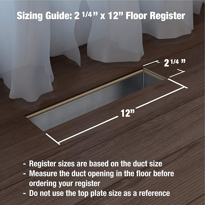 Imperial Manufacturing RG1453 Louvered Plastic Floor Register - Image 5