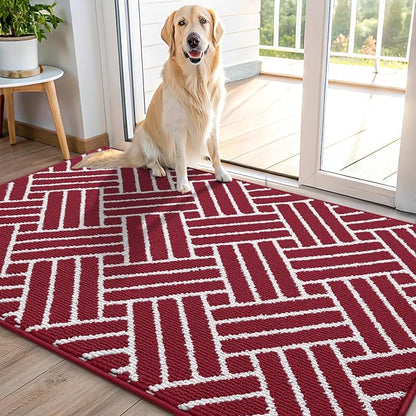 OLANLY Indoor Door Mat, 48x32 Inch, Dirt Resistant and Absorbent, Non-Slip by OLANLY