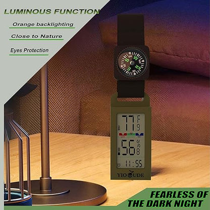 Indoor Outdoor Portable Thermometer Hygrometer - Image 8