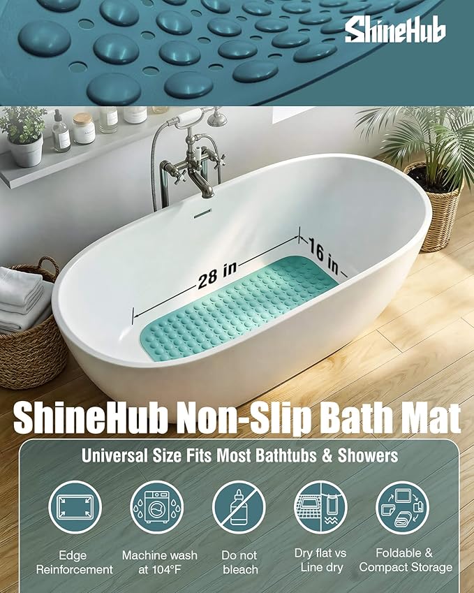 Heavy Duty TPE Bathtub Mat - Image 6