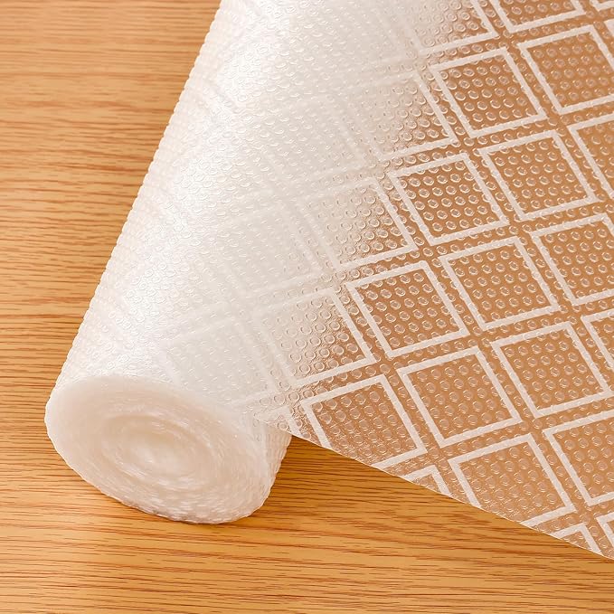 Cooyes Shelf Liners for Kitchen Cabinets – Non Adhesive Drawer and Cabinet Liner by Cooyes