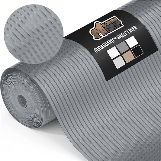 GORILLA GRIP DuraGuard Shelf Liner, Non-Adhesive Cabinet Liners by GorillaGrip