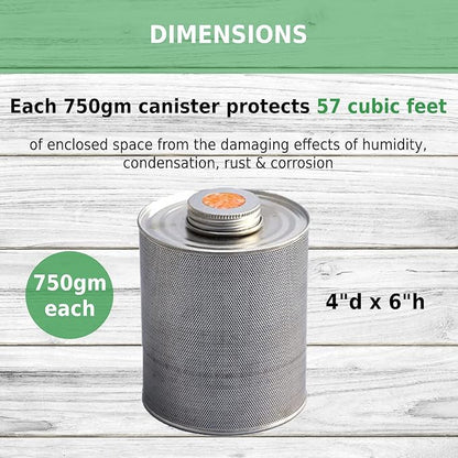 HYDROSORBENT® Silica Gel Dehumidifier Canister - Image 5