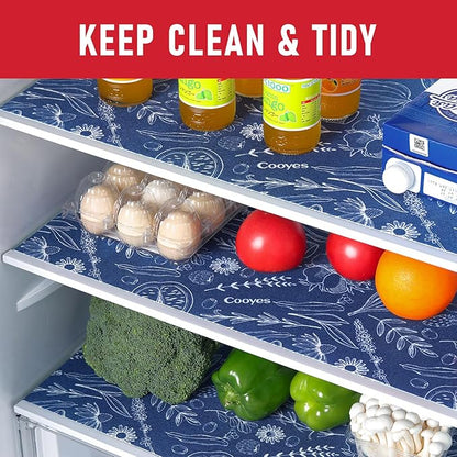 Cooyes 6 Pack Refrigerator Shelf Liners - Image 2
