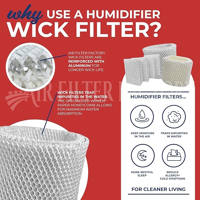 Air Filter Factory Wick Filter HW600, Filter T Replacement - Image 3