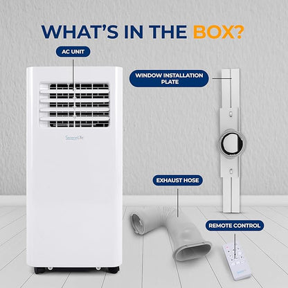 SereneLife Small Air Conditioner Portable 8, 000 BTU - Image 8