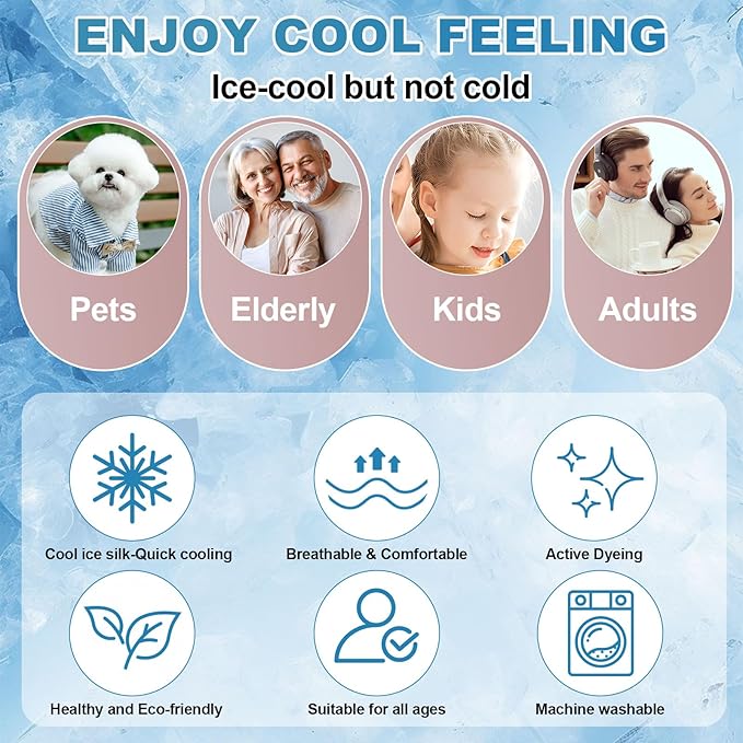 OTOB Cooling Dog Couch Cover Ice Silk Fiber, Washable & Non Slip Sofa - Image 2