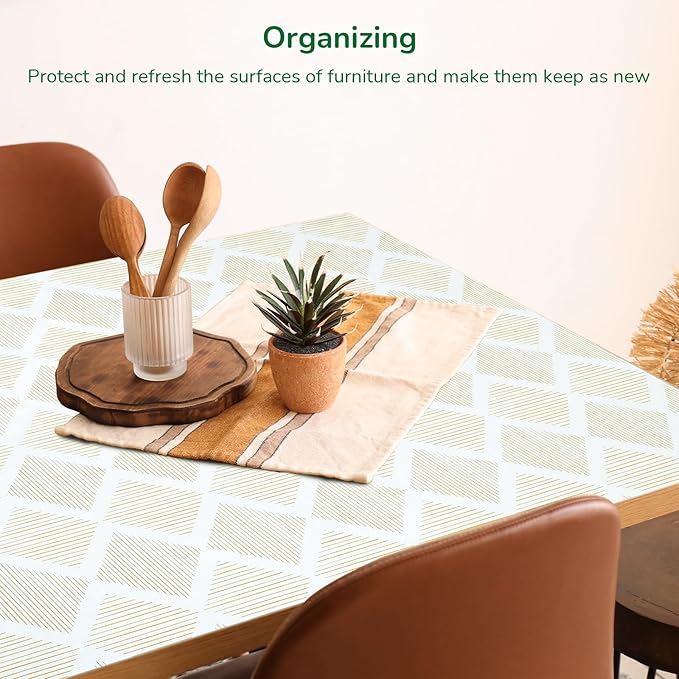 Drawer and Shelf Liner for Kitchen 17.5in x20FT, Non-Slip Non-Adhesive Cabinet - Image 7