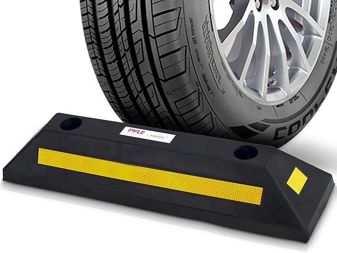 Pyle Curb Garage Vehicle Floor Stopper by PyleUSA