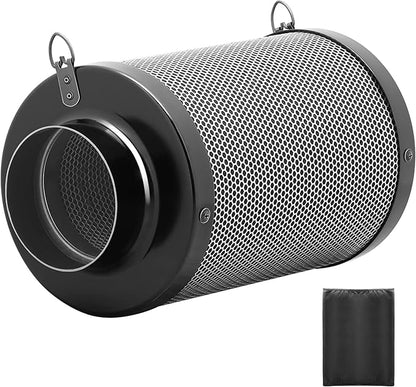HealSmart 4 Inch Air Carbon Filter 4" Premium Australian Virgin Charcoal by HealSmart