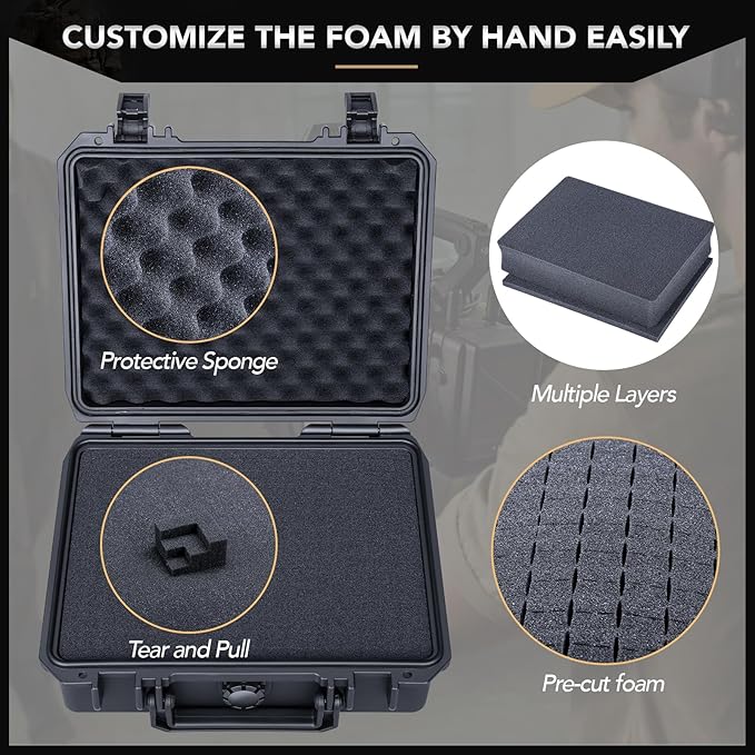 Lykus HC-2510 Waterproof Hard Case - Image 2
