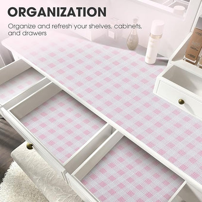 Drawer and Shelf Liner, Non-Slip Kitchen Cabinet Liners Non-Adhesive Thick - Image 6
