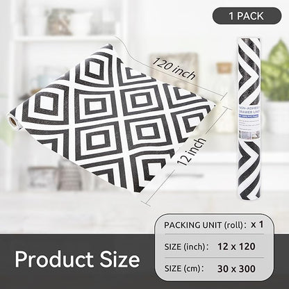 FIFTY FEET 12"x120" Non-Adhesive Shelf Liner - Image 5