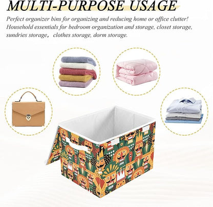 xigua Nutcracker Christmas Storage Bins - Image 7