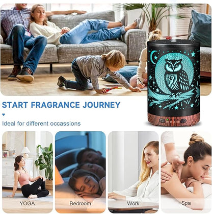 Essential Oil Diffuser 120ML Metal Aromatherapy Diffuser - Image 7