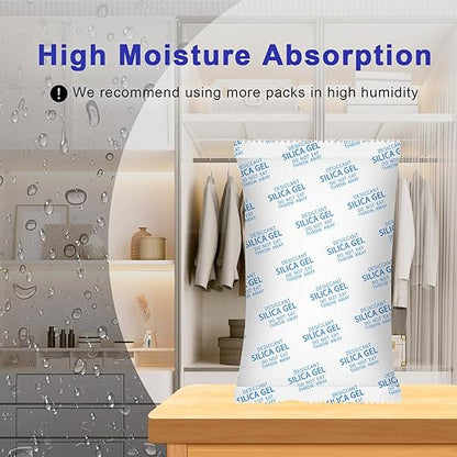 Large Desiccant Packs, 5 Packs 600 Gram Silica Gel Packets Reusable, - Image 2
