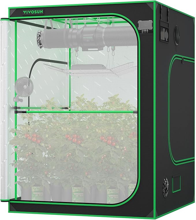 VIVOSUN P558 60"×60"×80" PRO Grow Tent, by VIVOSUN