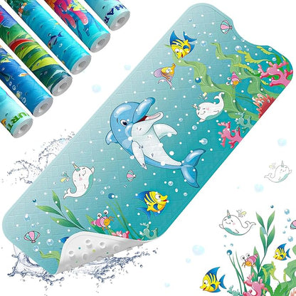XIYUNTE Baby Bath Mat for Tub Non Slip Kids Bath Mat by XIYUNTE