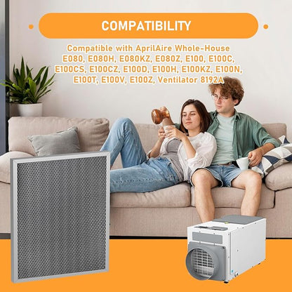 5881 Washable MERV 8 Dehumidifier Filter Replacement Compatible - Image 4